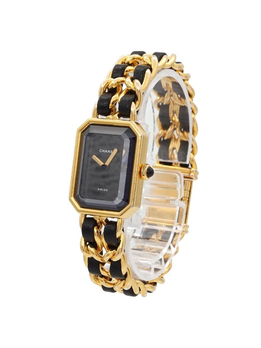 Chanel Premiere L Vintage Watch Black Gold - Picture 2 of 6